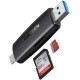 Card Reader USB-С 3.1 + USB-A 2-слота TF/SD CM304 Ugreen