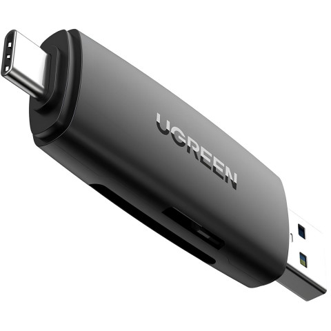 Card Reader USB-С 3.1 + USB-A 2-слота TF/SD CM304 Ugreen