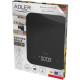 Ваги кухонні Adler AD 3181 black електронні/ 10кг/ г; кг, фунт/ 2хААА/ автовимкнення/ скло