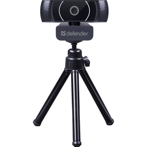 Веб-камера Defender G-lens 2590 QHD 2K 1440p, 3.7МП чорна