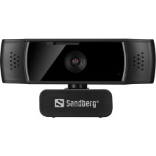 Веб-камера Sandberg Autofocus DualMic Full HD Stereo microphone