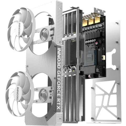 GeForce RTX5070 Inno3D TWIN X2 OC WHITE, 12GB GDDR7, 192bit, PCI Express 5.0