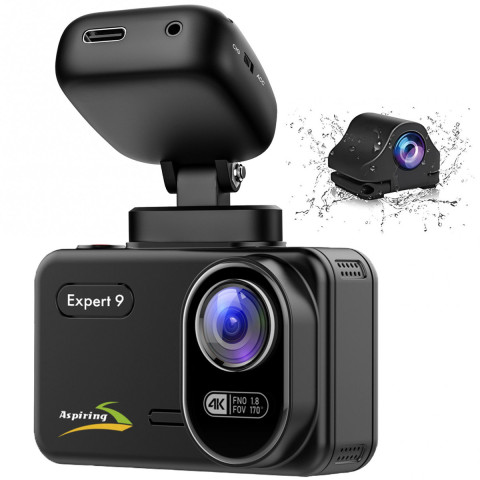 Відеореєстратор Aspiring Expert 9 Speedcam, WI-FI/GPS/2K/2 camers