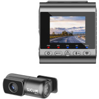 Відеореєстратор SJCAM Dashcam M60S + камера заднього виду, WIFI, 4K, HDR