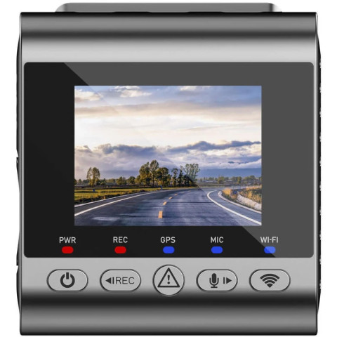 Відеореєстратор SJCAM Dashcam M60S + камера заднього виду, WIFI, 4K, HDR
