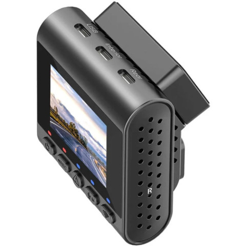 Відеореєстратор SJCAM Dashcam M60S + камера заднього виду, WIFI, 4K, HDR