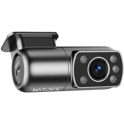 Відеореєстратор SJCAM Dashcam M60S + камера заднього виду, WIFI, 4K, HDR