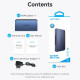 Сплітер HDMI 2.0 UHD 4K 60Hz 3D, HDCP 1in x 2out ports Blue Aluminum Alloy Vention