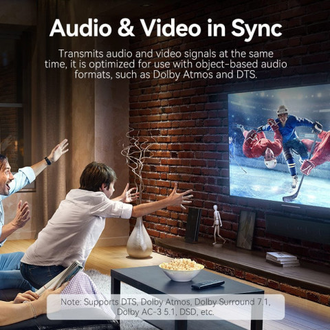 Сплітер HDMI 2.0 UHD 4K 60Hz 3D, HDCP,1080P перемикач двонаправлений 2 IN 1 OUT Vention