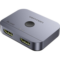 Сплітер HDMI 2.1 UHD 8K 60Hz 3D, HDCP HDR Dolby 7.1 перемикач двонаправлений 2 in 1 out Vention