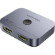 Сплітер HDMI 2.1 UHD 8K 60Hz 3D, HDCP HDR Dolby 7.1 перемикач двонаправлений 2 in 1 out Vention