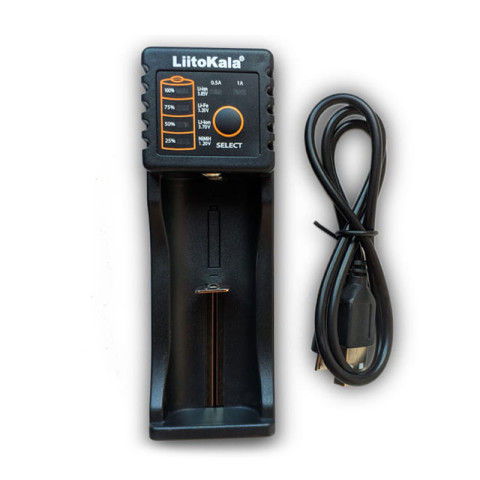 Зарядний пристрій LiitoKala Lii-100B, 1x(Lion/NiMH/NiCd), 1A