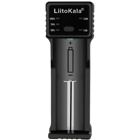 Зарядний пристрій LiitoKala Lii-100C, 1x(Lion/NiMH/NiCd), 2A, Power Bank function