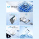 Зарядний пристрій 2xUSB 30W (USB-A/USB-C) + USB-C cable М-М White Vention