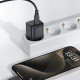 Зарядний пристрій 1xUSB-C 20W Gan A73 mini Fast Charger Black Acefast