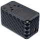 Зарядний пристрій 4xUSB 100W PD (2хUSB-C+2хUSB-A) TRAVEL Universal сharger diamond чорний Choe