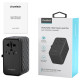 Зарядний пристрій 4xUSB 100W PD (2хUSB-C+2хUSB-A) TRAVEL Universal сharger diamond чорний Choe