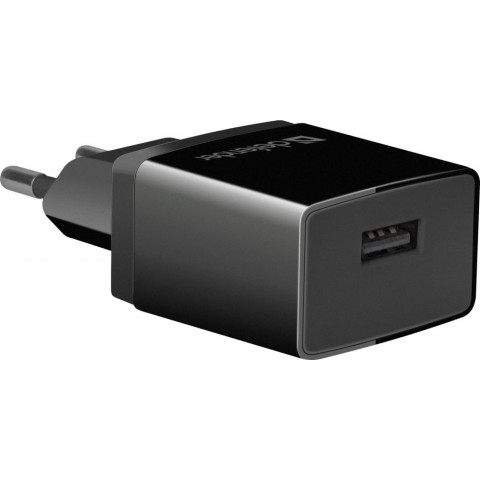 Зарядний пристрій 1xUSB 11W 2.1А EPA-10 чорний пакет Defender