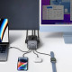 Зарядний пристрій 4xUSB 65W (2хUSB-C+2xUSB-A + 2хSchuko) DigiNest Cube Power Strip CD268 Ugreen