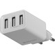 Зарядний пристрій 3xUSB 37W 3.1A білий UPA-31 Defender