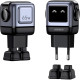 Зарядний пристрій 3xUSB 65W (2xUSB-C+USB-A) Gan Robot tech Fast Charger Сірий CD361 Ugreen
