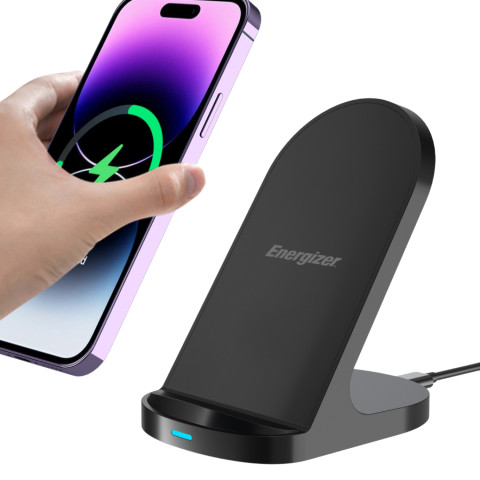 Зарядний пристрій Wireless Energizer WCP108 QI 15W чорний