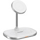 Зарядний пристрій 15W 3-in-1 Magnetic Wireless Fast Charger white Energizer