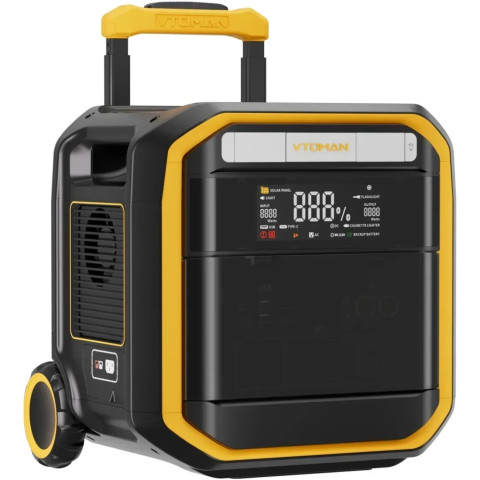 Зарядна станція Vtoman FlashSpeed Pro 3600 (3096 Вт/г) 3600W AC,MPPT,UPS,LiFePo4