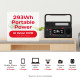 Зарядна станція Energizer 300Вт (293Вт/г) DC, Li-ion, MPPT, QI-10W, USB-C PD 60Вт, ліхтар