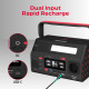 Зарядна станція Energizer 300Вт (293Вт/г) DC, Li-ion, MPPT, QI-10W, USB-C PD 60Вт, ліхтар