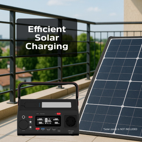 Зарядна станція Energizer 300Вт (293Вт/г) DC, Li-ion, MPPT, QI-10W, USB-C PD 60Вт, ліхтар