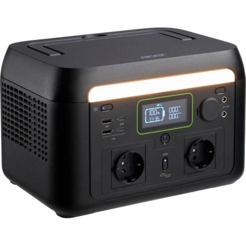 Зарядна станція Acer APS311 600Вт (512Вт/г) AC MPPT LiFePo4 UPS, PD 65W