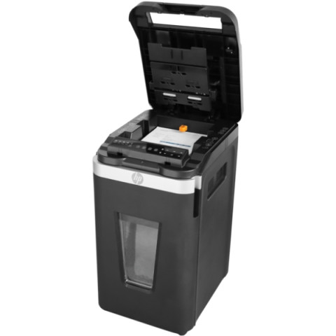 Знищувач документів HP Pro Shred Auto 400MC, A4, 80g х 10 л.,2*12, 53л., P-5