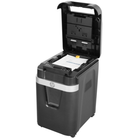 Знищувач документів HP Pro Shred Auto 200CC, CrossCut Paper Shredder, A4, 80g х 10 л.,4*20, 32л.,P-4