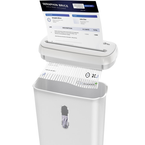 Знищувач документів Media-Tech MT223, A4, 80g х 5, 8л, DIN 66399-2
