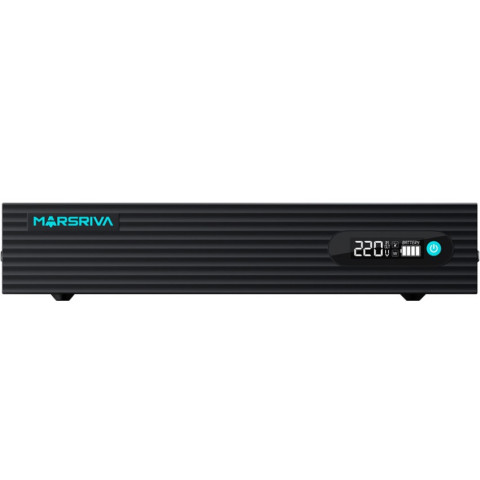ДБЖ Marsriva DC Router UPS KP7 Pro 11xDC+USB+Gigabit PoE 9-12V 100W 24000Ah (76,8Wh) LiFePO4