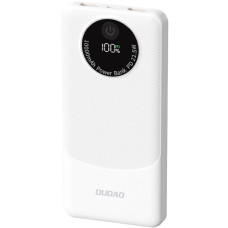 УМБ Dudao 10000mAh K12 22,5W PD,QC 2xUSB-A,USB-C In/Out White