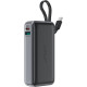 УМБ Acefast 10000mAh 30W PD USB-A,USB-C In/Out, with built-in USB-C cable M7 Black