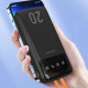УМБ Dudao 20000mAh K6Pro+ 10W USB-A,USB-C In/Out,with USB-C/Lightning/MicroUSB/USB-A cables Black