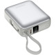 УМБ Choetech 10000mAh 35W PD3.0 USB-C In/Out, LED Display, with buid-in type-C cabel сіра