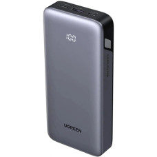 УМБ Ugreen 20000mAh 30W PD/QC, USB-A, 2xUSB-С (PB532) Gray