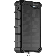 УМБ сонячна Sandberg 20000mAh 22,5W PD Solar Powerbank CampLED, USB-A,2xUSB-C In/Out, Powerful light