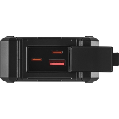 УМБ сонячна Sandberg 20000mAh 22,5W PD Solar Powerbank CampLED, USB-A,2xUSB-C In/Out, Powerful light