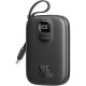 УМБ Joyroom 10000mAh 22,5W PD,QC, USB-A, USB-C In/Out with built-in USB-C cable Black