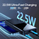УМБ Joyroom 10000mAh 22,5W PD,QC3.0, 2xUSB-A, USB-C In/Out, Micro USB in, Black