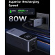 УМБ Ugreen 20000mAh 130W PD/QC, USB-A, USB-С In/Out with built-in USB-C cable (PB723) Gray