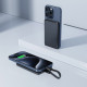 УМБ Acefast Magnetic Wireless 5000mAh 18W PD,QC 3.0, QI 7.5 Вт, ультра тонкий, M8 Black