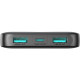 УМБ Joyroom 10000mAh 12W 2xUSB-A, USB-C In/Out, Black (JR-PBF12)