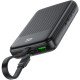 УМБ Acefast 10000mAh 22.5W PD,QC3.0 2xUSB-C,USB-A, with build Type-C cable, M13 Black
