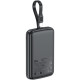 УМБ Acefast 10000mAh 22.5W PD,QC3.0 2xUSB-C,USB-A, with build Type-C cable, M13 Black